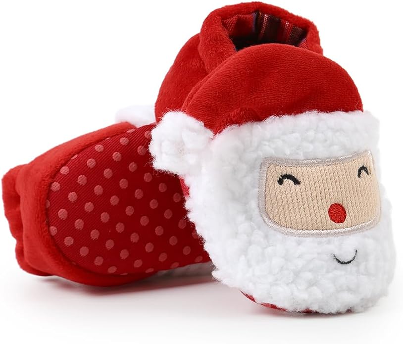 Baby Booties Cozy Fleece Slippers Soft Baby Shoes - Image 6