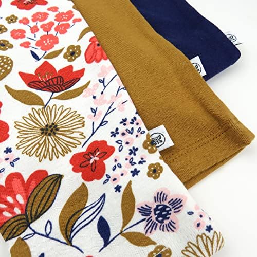 HonestBaby Unisex-Baby Multipack Harem Pants Roomy Fit Pull on Bottoms 100% - Image 2