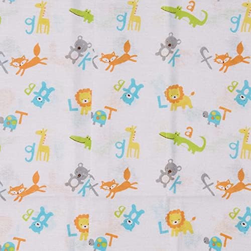 Luvable Friends Unisex Baby Cotton Flannel Burp Cloths, One Size - Image 3