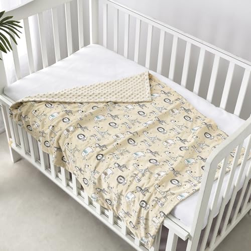 CREVENT Cozy Soft and Warm Mink Baby Blanket, Gift Packing - Image 3