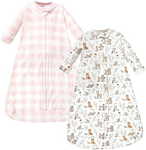 Hudson Baby Unisex Baby Cotton Long-Sleeve Wearable Sleeping Bag by HudsonBaby