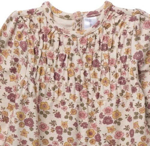 Modern Moments by Gerber Baby Girls' Long Sleeve Long Leg Ruffle Romper - Image 4