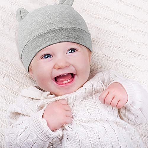 Geyoga Pieces Newborn Baby Hat Bear Ears - Image 2