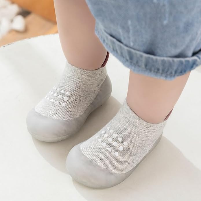 Baby Non Slip Socks Shoes Toddler Girls Boys First Walking Shoes Infant Indoor - Image 8