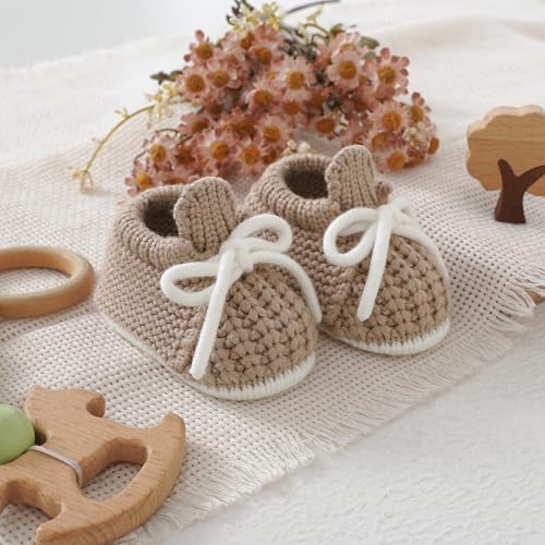 LAWKUL Baby Booties Knit Newborn Shoes - Image 6