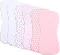 6 Pack Cotton Baby Burp Cloths Extra Absorbent Soft by Gelisite