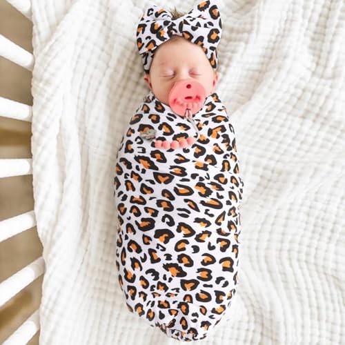 DRESHOW BQUBO Baby Girl Newborn Receiving Blanket - Image 2