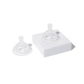 Motif Medical Replacement Slow Flow Nipples for Roam Baby Bottle - Dishwasher-Safe, Silicone Newborn Bottle Nipples - for Comfortable Feeding (Pack of 2)