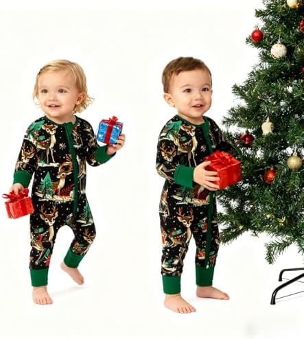 Baby Viscose of Bamboo Convertible Footie Pajamas - Image 2