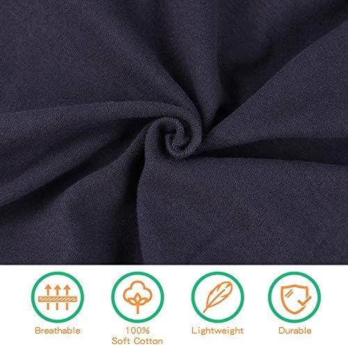 PESAAT Cotton Baby Swaddle Hat Set Newborn Infant Hats Receiving Blankets - Image 4