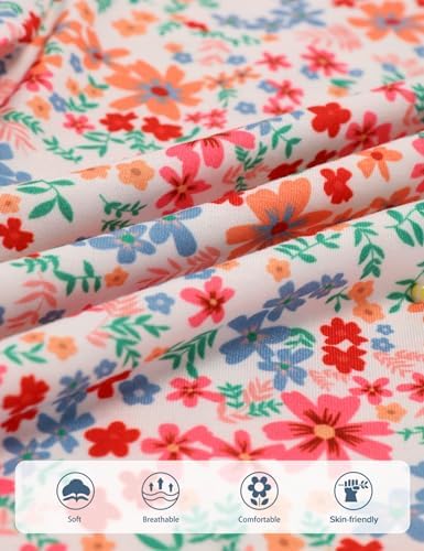 oklady Baby Girl Clothes, Hoodie Tops Floral Pant - Image 5