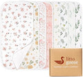 Baby Burp Cloths, Waterproof, 8 Pack, 13 x 26 Inch, Extra Large by littogoose