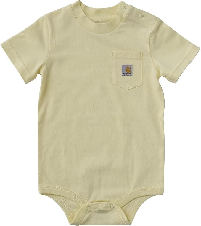 Carhartt Unisex Baby, Short-sleeve Bodysuit Pocket T-shirt | Cotton Jersey | by Carhartt