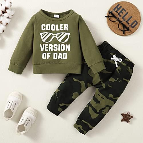 YALLET Baby Toddler Boy Clothes Fall Winter Outfit Long Sleeve Sweatshirts - Image 2