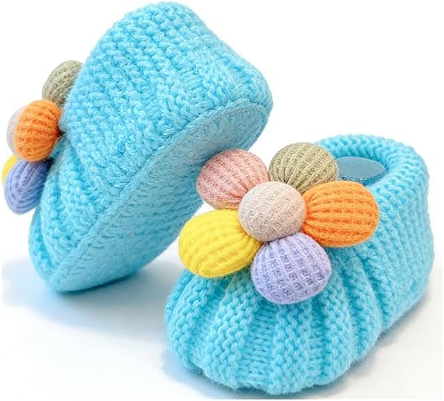 Newborn Shoes, Baby Girls Boys Hand Knit Booties, Photography Props, Photoshoot by Khocadw