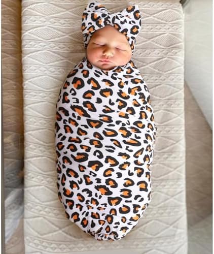 DRESHOW BQUBO Baby Girl Newborn Receiving Blanket - Image 6