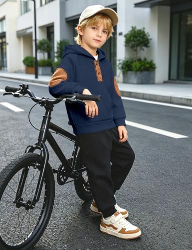 Oranchids Toddler Baby Boy Clothes Long Sleeve Hoodie Sweatshirt Tops and Pants - Image 3