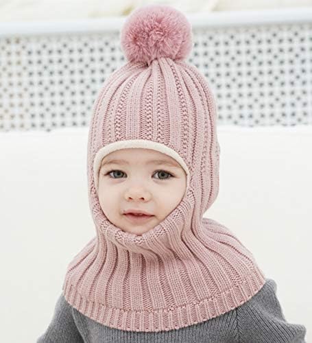 Baby Winter Hat Scarf Set, Unisex Infant Toddler Kids Hat Scarf - Image 6