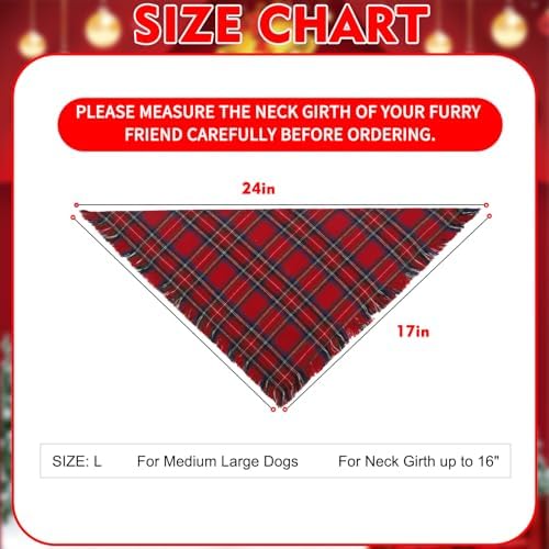 EXPAWLORER Christmas Dog Bandana - Image 2
