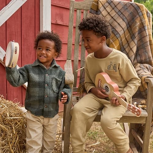Modern Moments by Gerber Baby Boys' Sherpa Shacket - Image 5