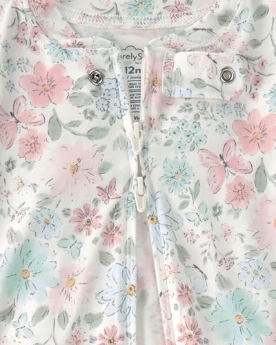 Carter's Baby Girls' Purelysoft 1-piece Pajamas - Image 2
