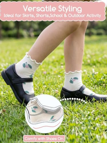 Aroveea Toddler Socks Non Slip Grip Ankle Baby 12 Pack - Image 4