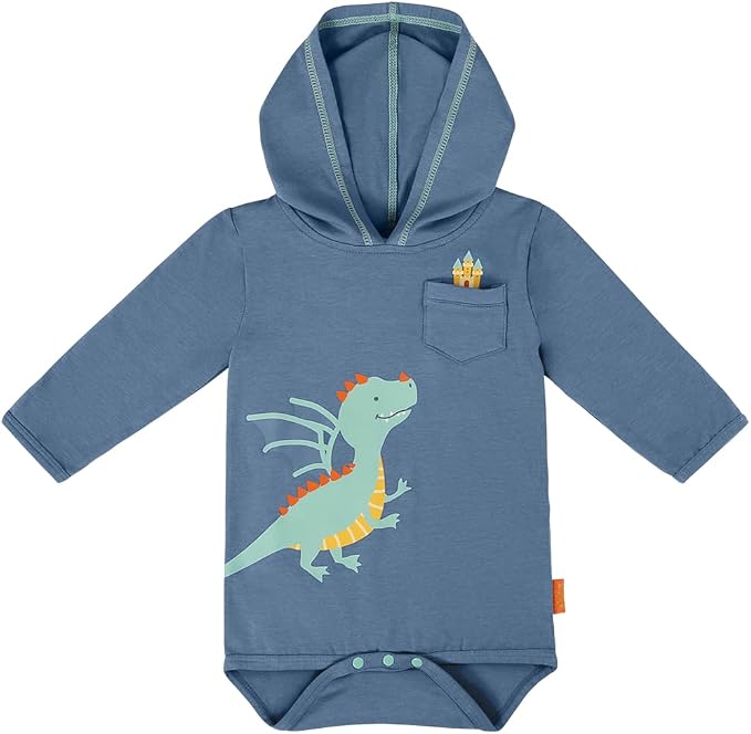UV SKINZ Baby Boys' Hooded Sunzie UPF 50+ by UVSKINZ