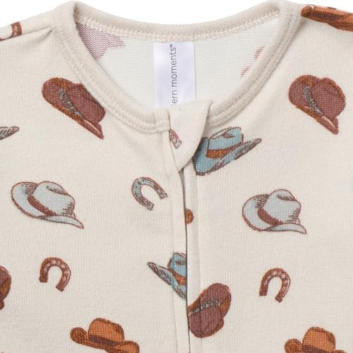 Modern Moments by Gerber Baby Boys & Girls Hacci Footless Pajamas - Image 4