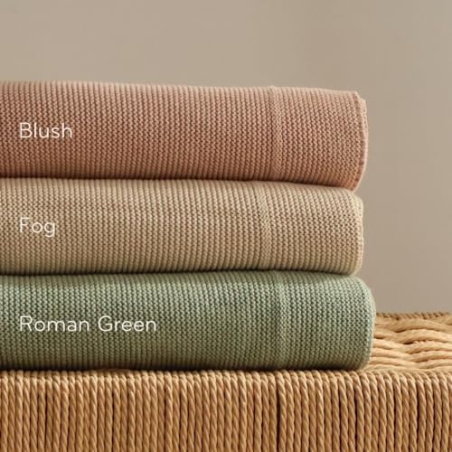 Receiving Blankets, 100% Organic Cotton Knit, Newborn Baby Swaddle | - Image 6