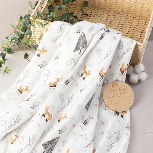 BabyWhale Muslin Swaddle Blanket - Image 7