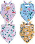 EXPAWLORER Spring Dog Bandanas 4 Pack by EXPAWLORER