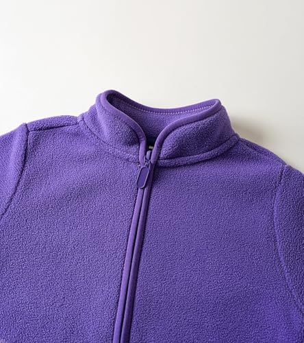 Toddler Boys Girls Fleece Jacket Lightweight Fall Spring 2-12 Years - Image 4