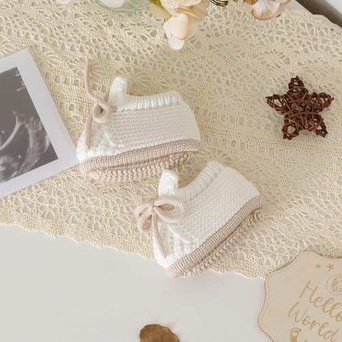 LAWKUL Baby Booties Knit Newborn Shoes - Image 7