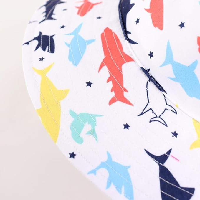 LANGZHEN Sun Protection Hat for Kids Toddler Boys Girls Wide Brim Summer - Image 8