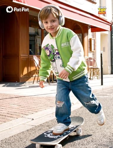 Disney Bomber Jacket Spider Man Marvel Toy Story Cars Varsity Cardigan2-13Y - Image 5
