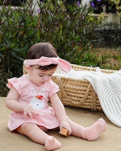 Baby Girls Romper Summer Ruffled Sleeve Bodysuit Dresses Infant Girl Clothes - Image 2
