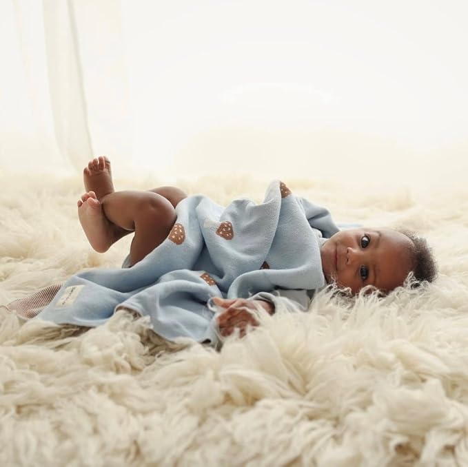 Mushroom Baby Blanket for Boys 100% Cotton Buttery Soft Cozy Receiving Swaddle - Image 2