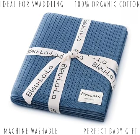 100% Organic Cotton Baby Blanket - Image 3