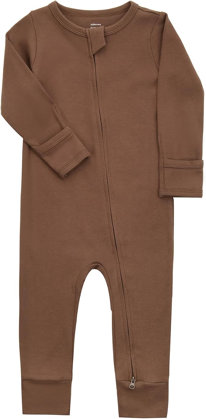 Aablexema Baby Cotton Footless Pajamas - Image 4