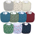 Hakochia Waterproof Baby Bibs Organic Cotton Super Soft and Absorbent by Hakochia