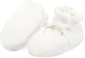 Baby Booties Organic Cotton Infant Bootie Warm Cozy Soft Sock Shoes Adjustable by KARUNEL
