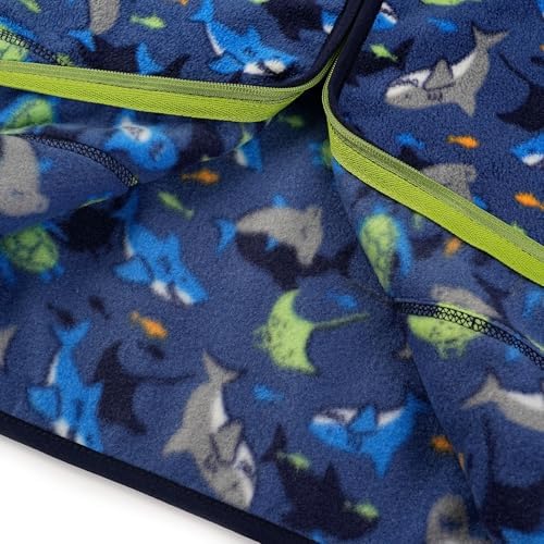 Toddler Boys Girls Fleece Jacket Lightweight Fall Spring 2-12 Years - Image 3