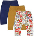 HonestBaby Unisex-Baby Multipack Harem Pants Roomy Fit Pull on Bottoms 100% by HonestBaby