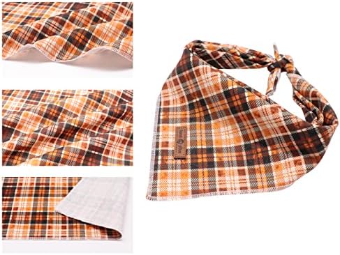 Lionet Plaid Dog Bandana 1PC - Image 2