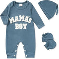 GRNSHTS Newborn Baby Boy Romper Coming Home Outfits Letter Print Bodysuit by GRNSHTS