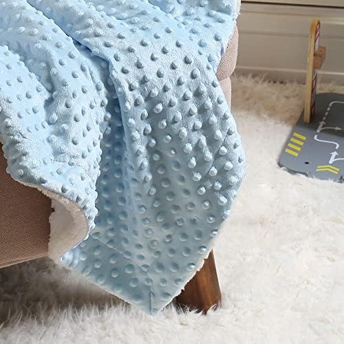 CREVENT Cozy Soft Warm Sherpa Baby Blanket - Image 6