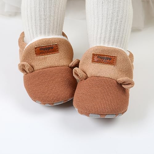 Baby Booties Cozy Fleece Slippers Soft Baby Shoes - Image 3
