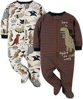 Gerber Baby Boys’ 2-Pack Sleep ‘N Play Pajamas by Gerber
