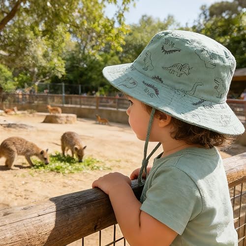 Baby Sun Hat UPF 50+ Toddler Bucket Summer Kids Beach Hats - Image 7