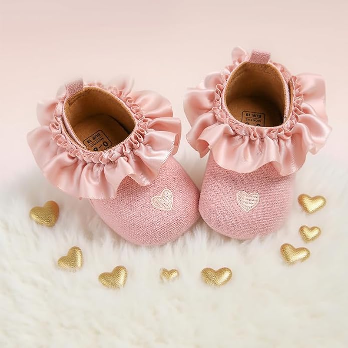 Ohwawadi Infant Baby Boys Girls Slippers Cozy Fleece Booties Soft Bottom Warm - Image 3